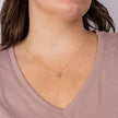Beginnings Droplet Shaped Engravable Tag Pendant