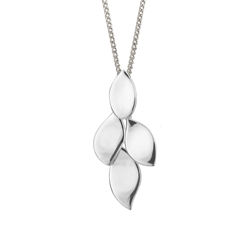 Beginnings Flowing Petals Drop Pendant