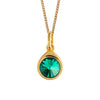 Beginnings Crystal Teardrop Pendant