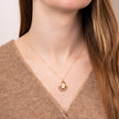 Beginnings Geometric Fan Drop Pendant