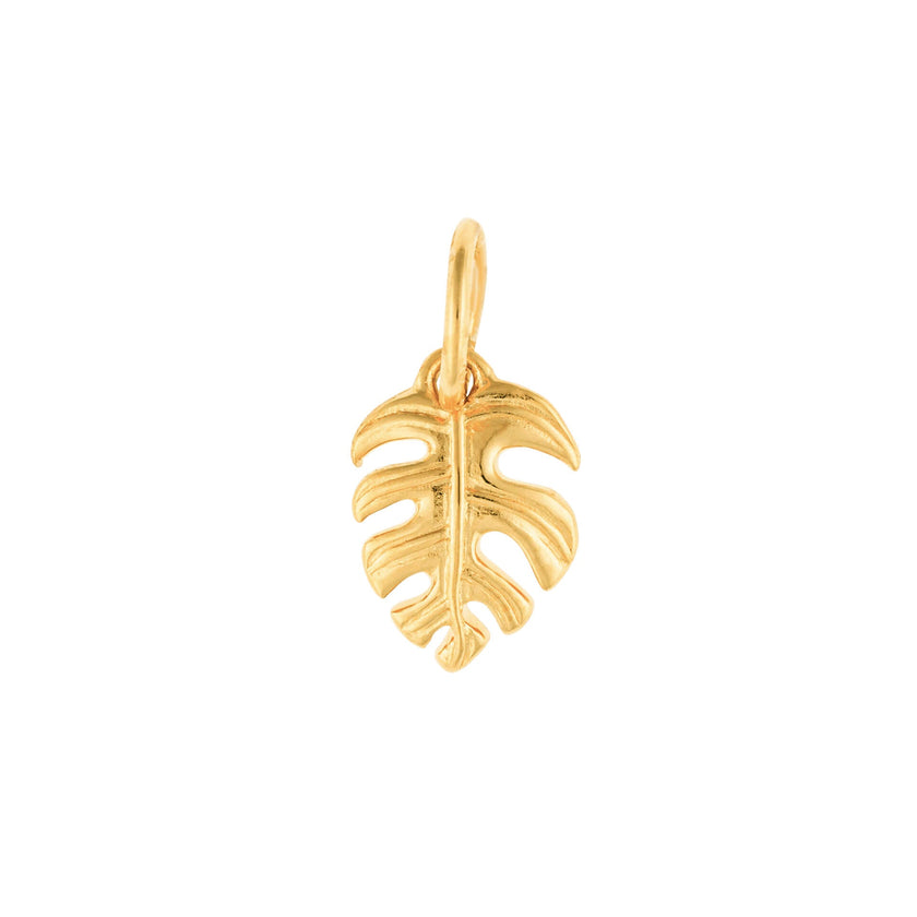 Beginnings Palm Leaf Pendant Charm