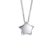 Colgante de estrella pasante D For Diamond con diamante