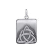 Fred Bennett Oxidized Rectangular Trinity Pendant