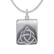 Fred Bennett Oxidized Rectangular Trinity Pendant