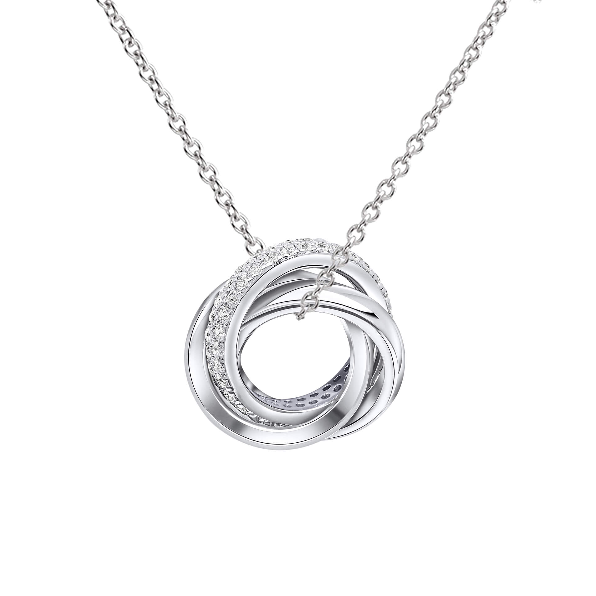Diamonfire Triple-Twist-Anhänger