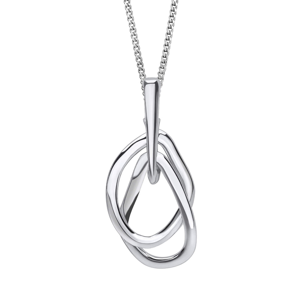 Beginnings Organic Interlinking Drop Pendant