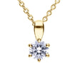 Diamonfire Six Claw Carat Pendant