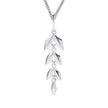 Beginnings Long Leaf Drop Pendant