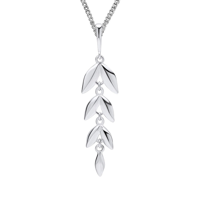 Beginnings Long Leaf Drop Pendant