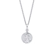 D For Diamond Saint Christopher Pendant