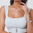 Beginnings Dream Catcher Necklace with Cubic Zirconia