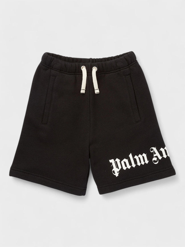 Palm Angels Boys Classic Overlogo Sweatshorts Black