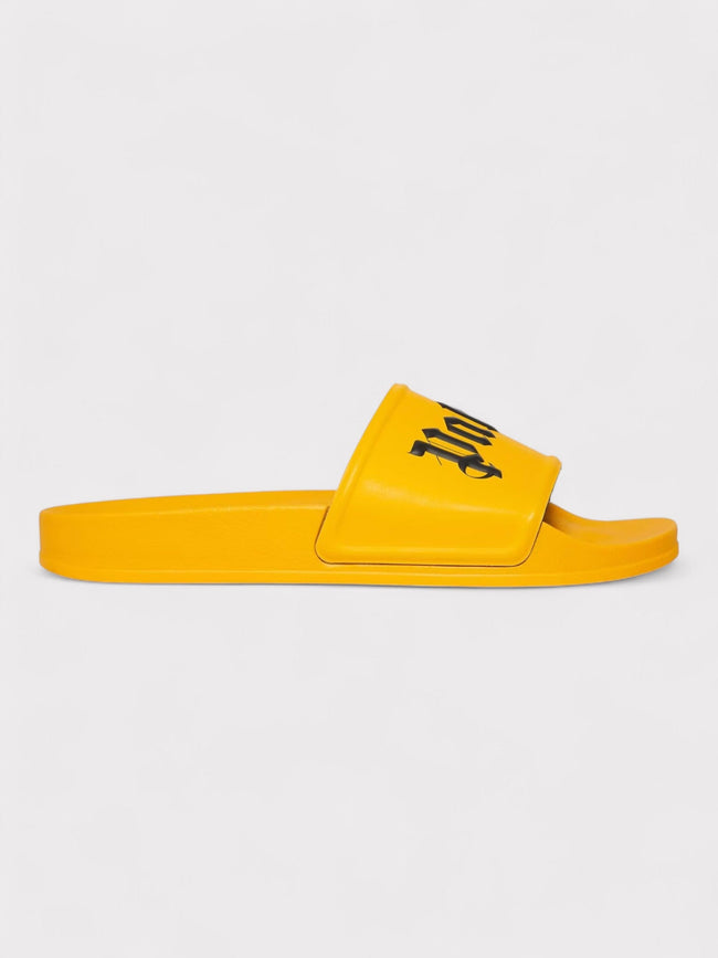 Diapositivas del logotipo Amarillo Negro