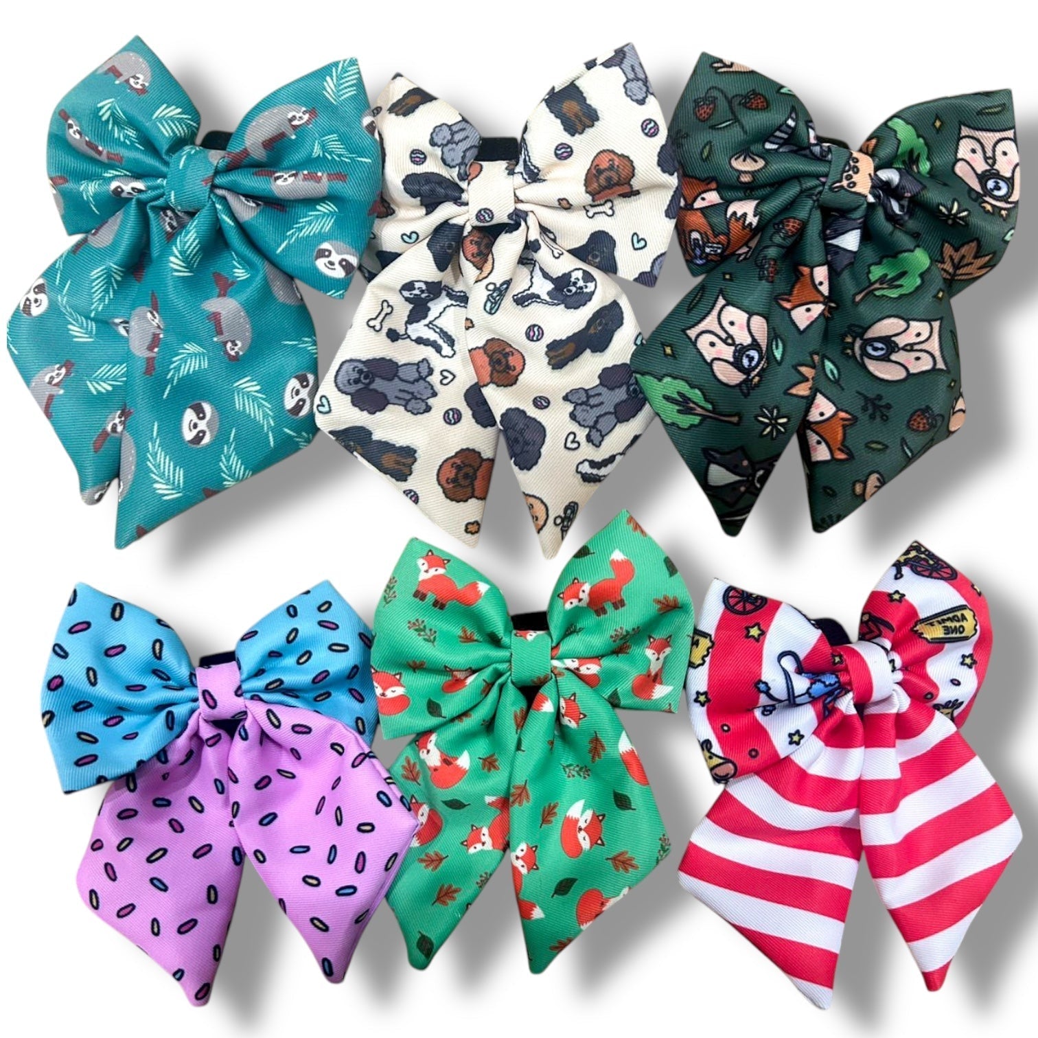 Peacock Power Sailor Bow – Bold, Beautiful & Pretty in Pink