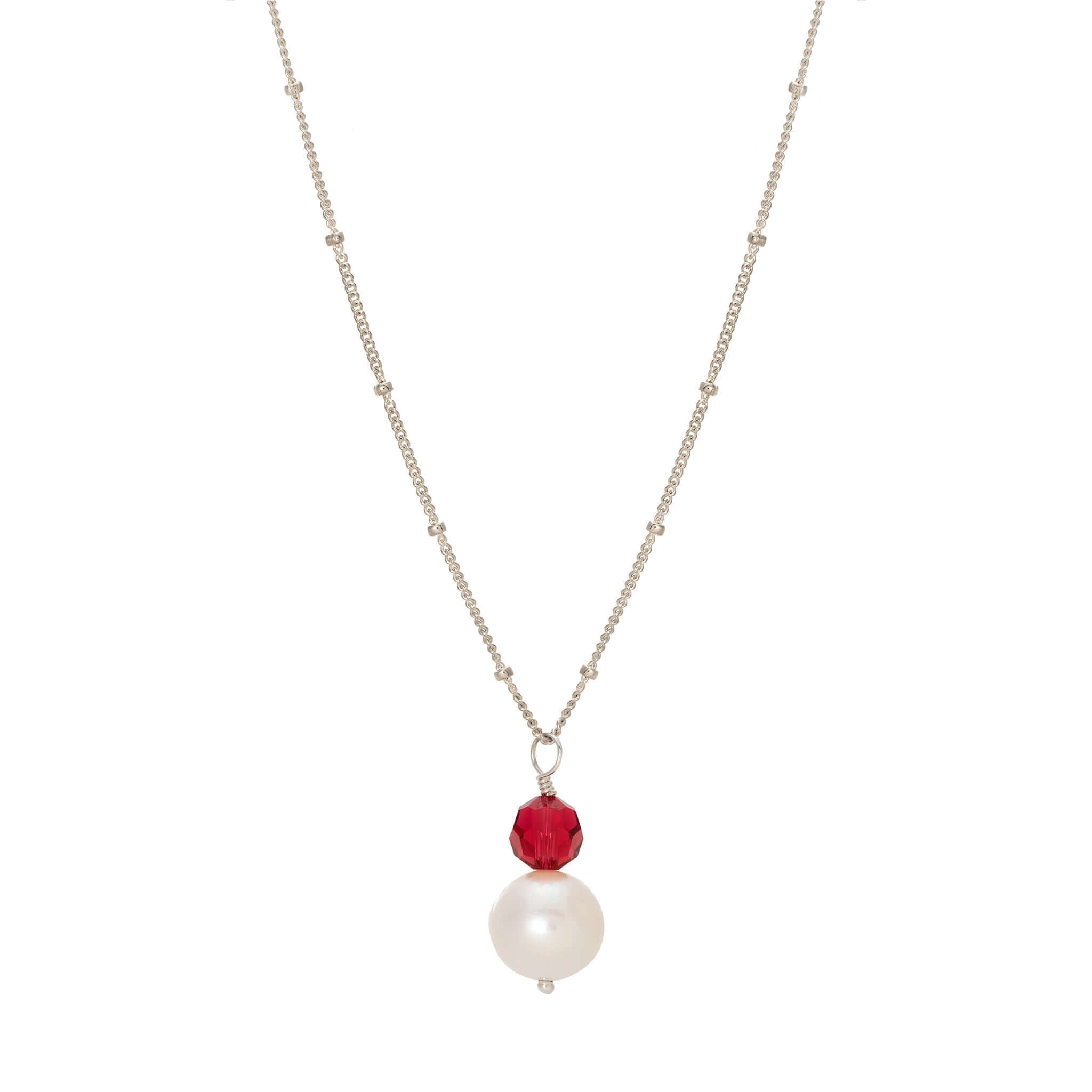 Pearl and Crystal Necklace