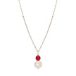 Pearl and Crystal Necklace