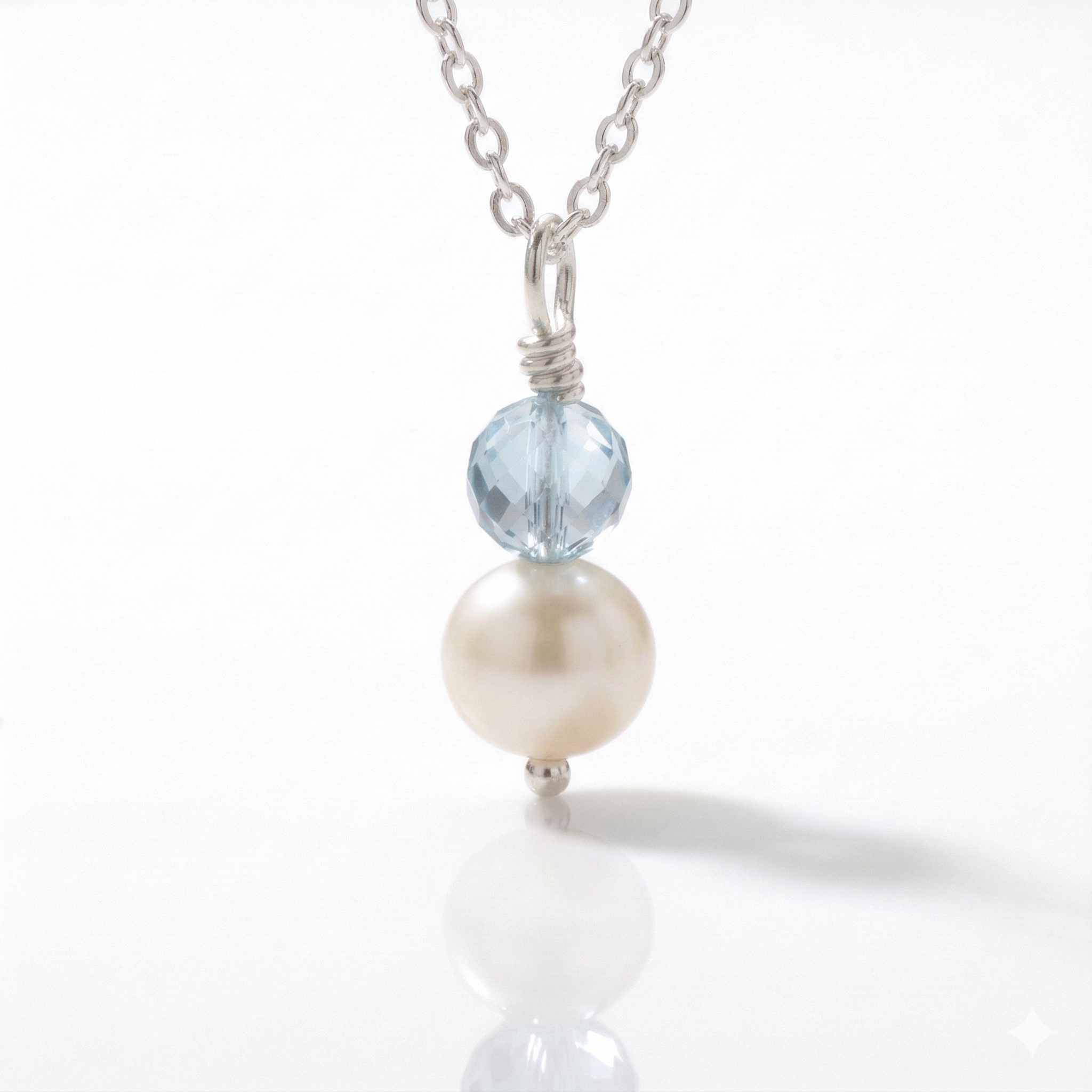 Pearl and Crystal Necklace