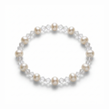 Freshwater Pearl and Crystal Bracelet
