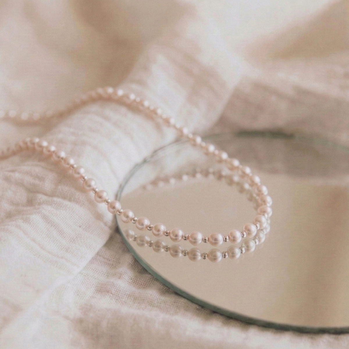 Freshwater Pearl Beaded Necklace