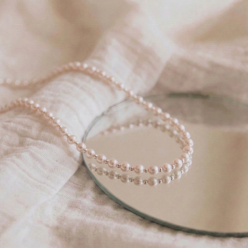 Freshwater Pearl Beaded Necklace