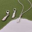 Two Peas In A Pod Silver Charm