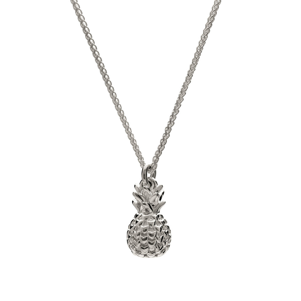 Pineapple Silver Charm