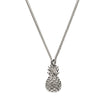 Pineapple Silver Charm