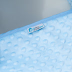 Pod Blue Dimple Moses Basket Bedding Set