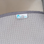 Pod Grey Waffle Moses Basket Bedding Set