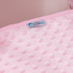 Pod Pink Dimple Moses Basket Bedding Set