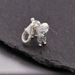 Poodle Silver Dog Charm
