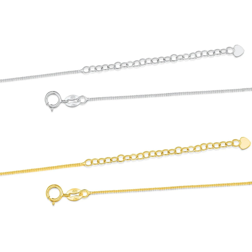 Poppy Silver Vertical Bar Pendant Necklace