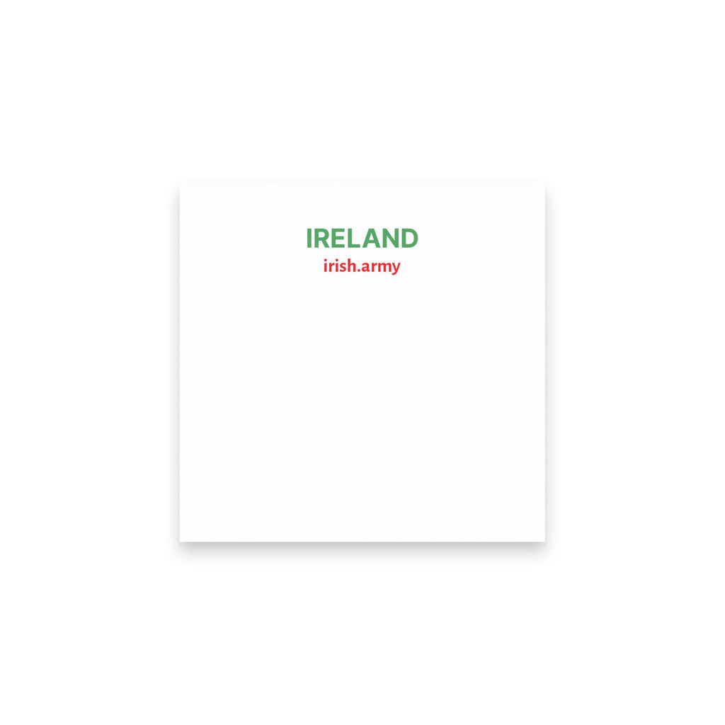 IRELAND - Note Pad