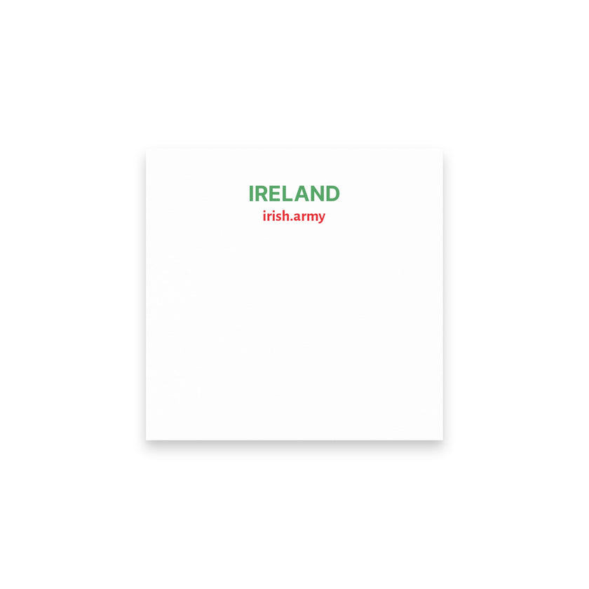 IRELAND - Note Pad