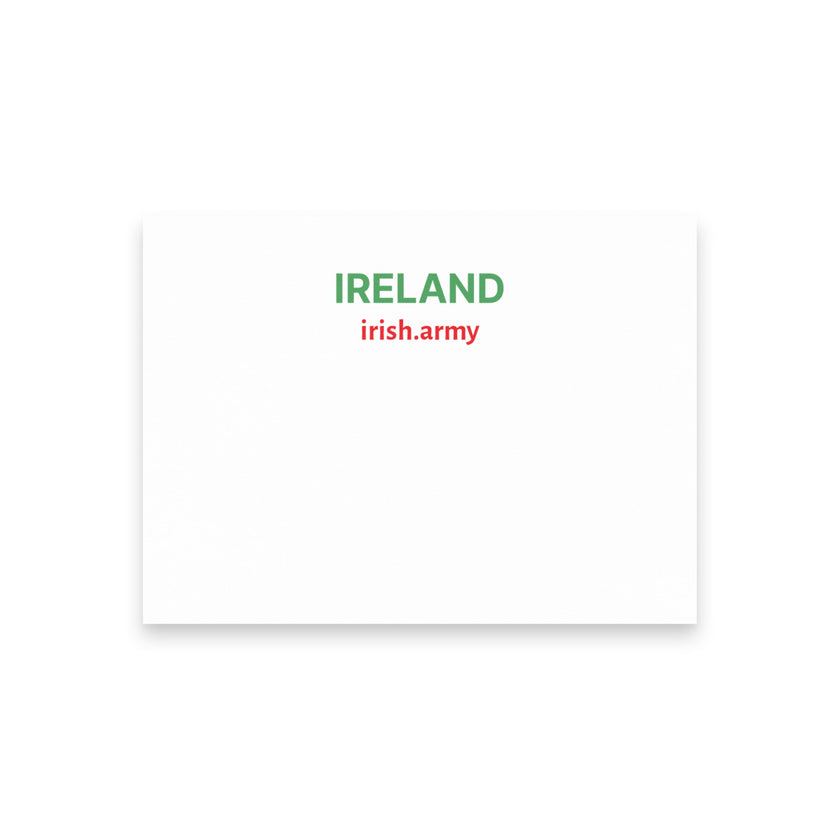 IRELAND - Note Pad