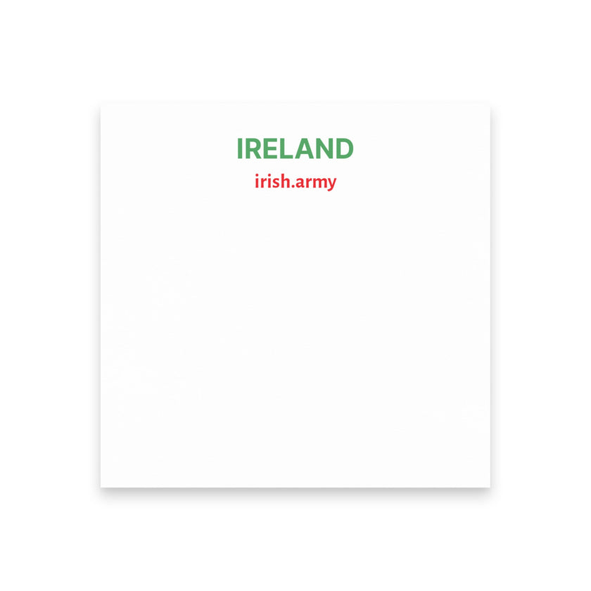 IRELAND - Note Pad