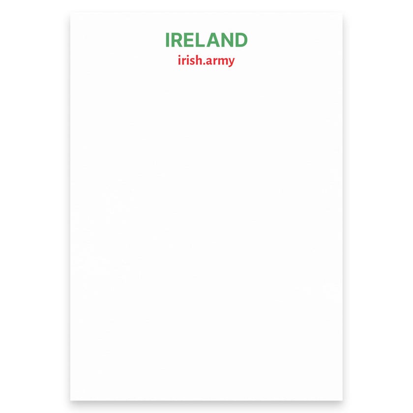 IRELAND - Note Pad