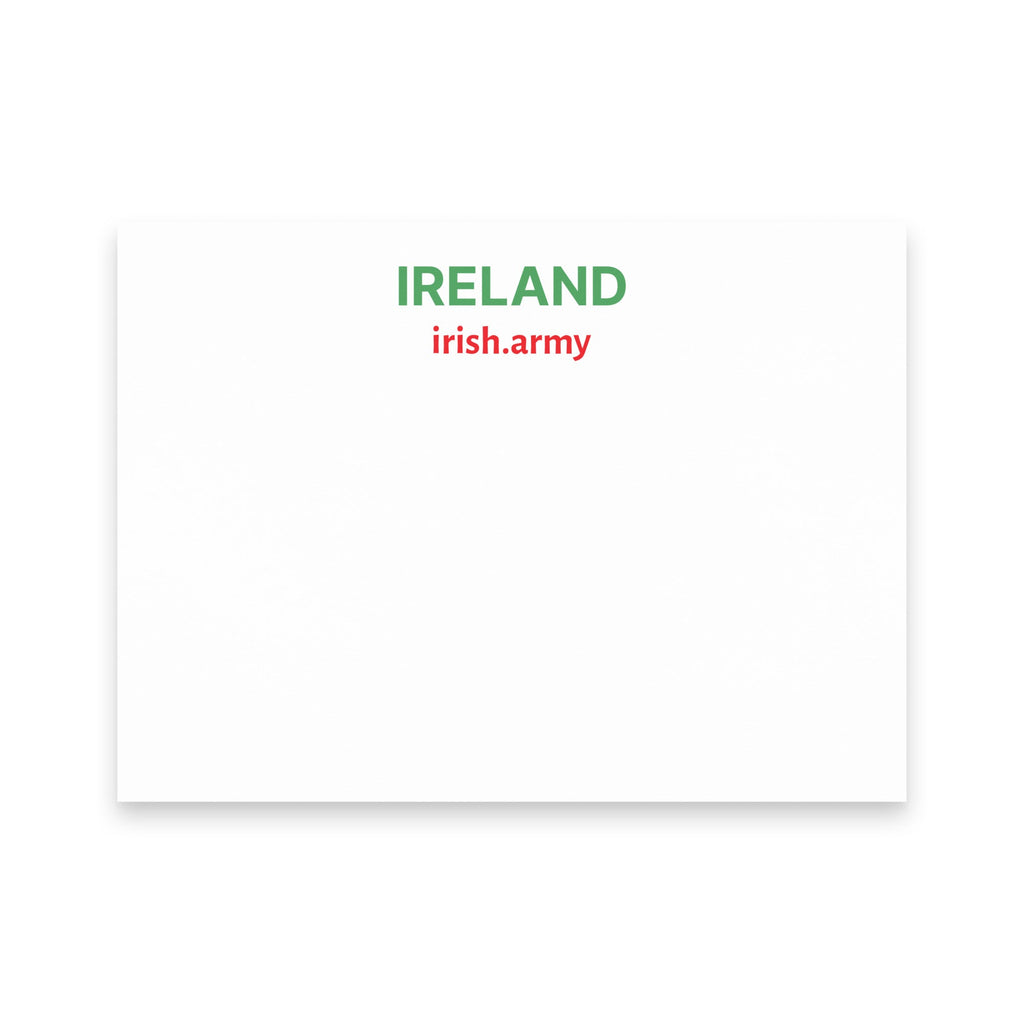 IRELAND - Note Pad