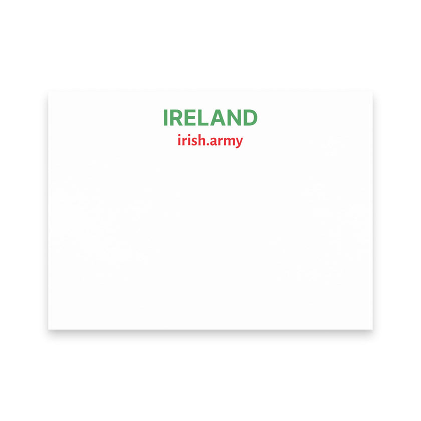 IRELAND - Note Pad
