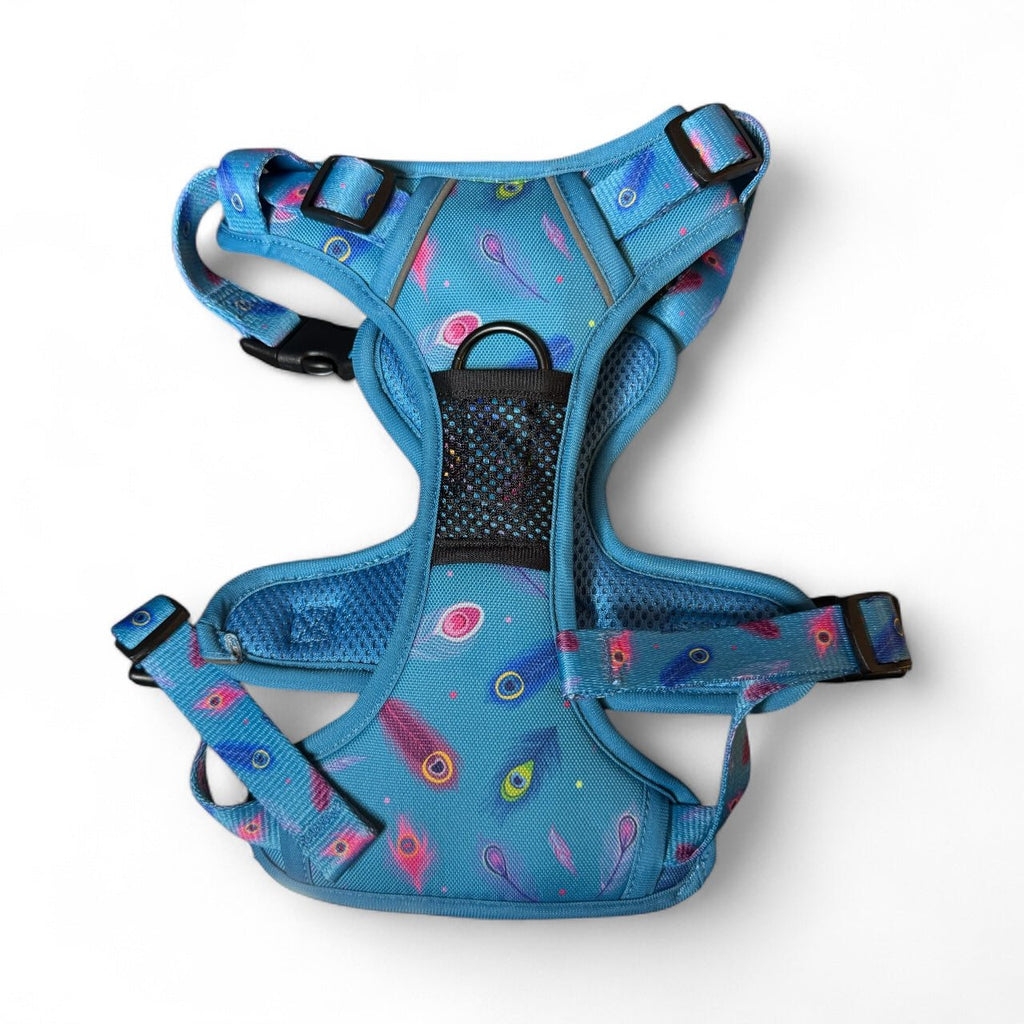 Power Peacock Tactical Dog Harness – No Pull & Fully Adjustable