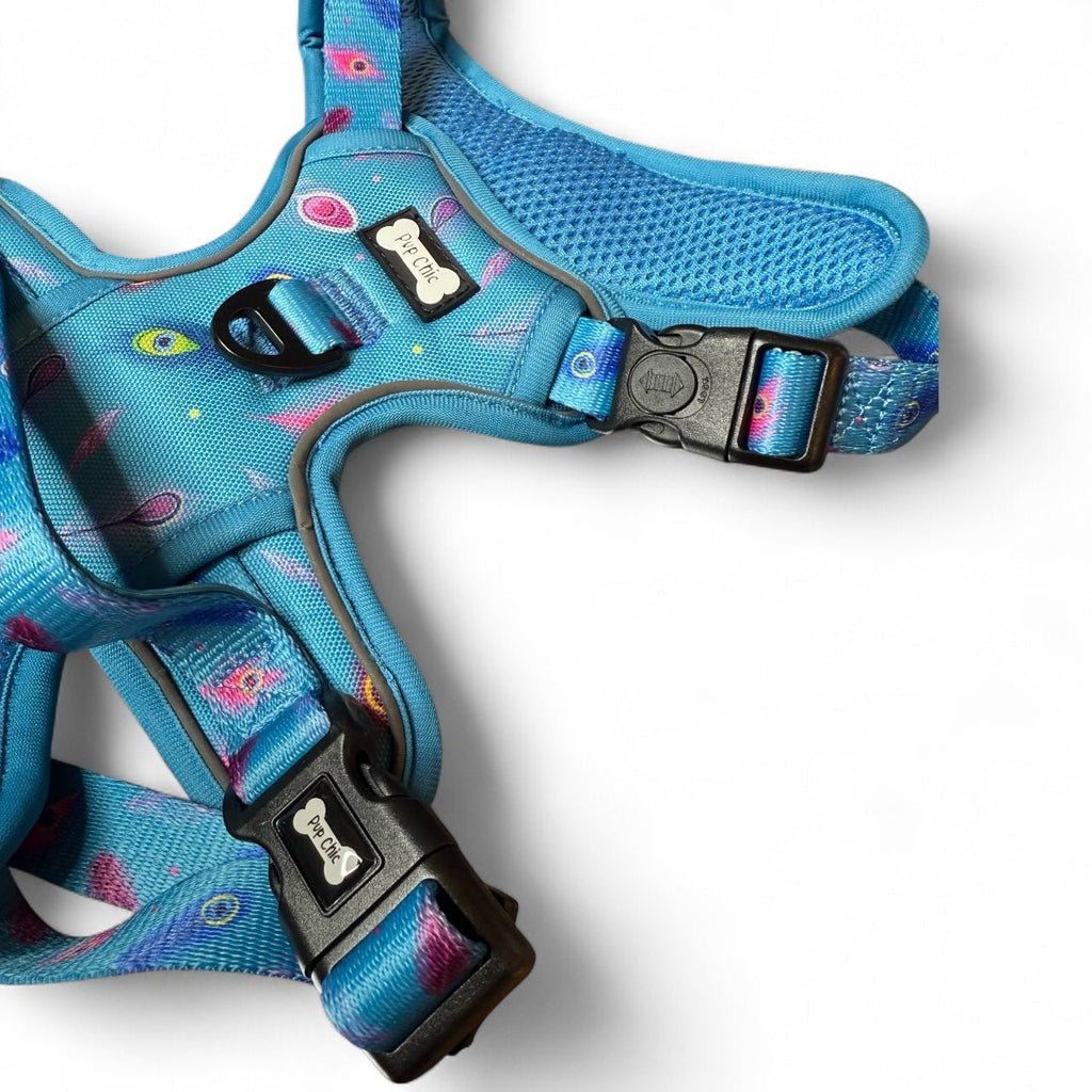 Power Peacock Tactical Dog Harness – No Pull & Fully Adjustable
