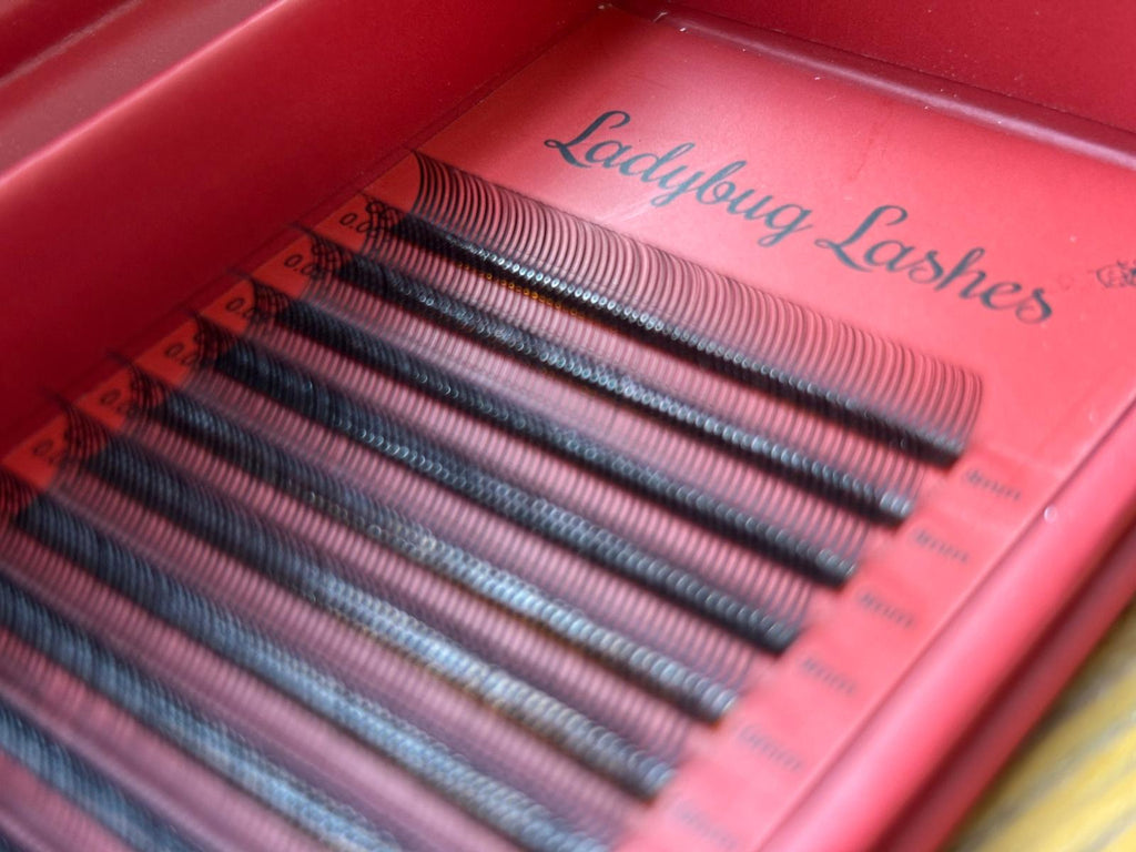 Angel Lashes Single Length 16 Row Tray