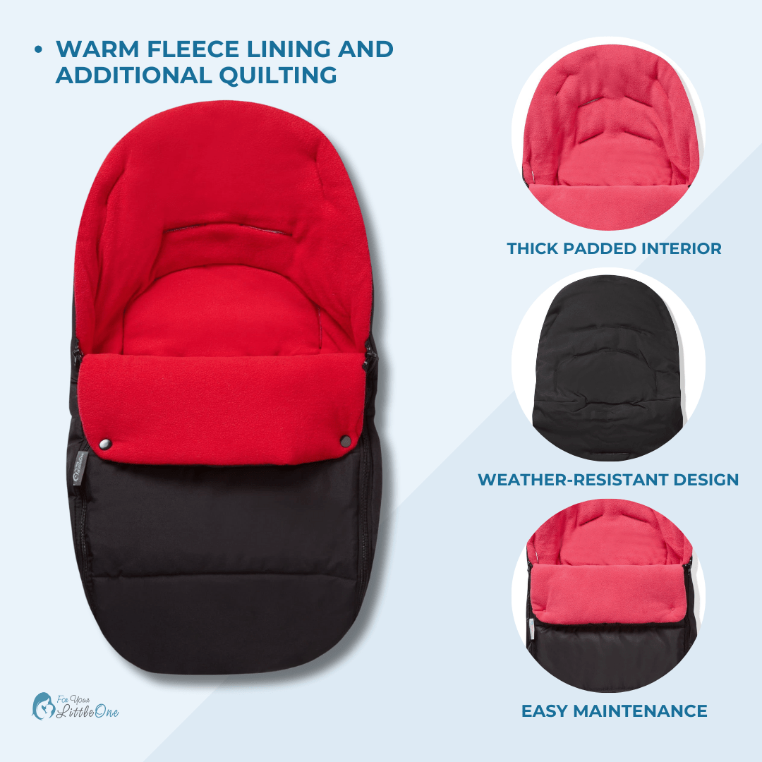 Universal Premium Car Seat Footmuff / Cosy Toes