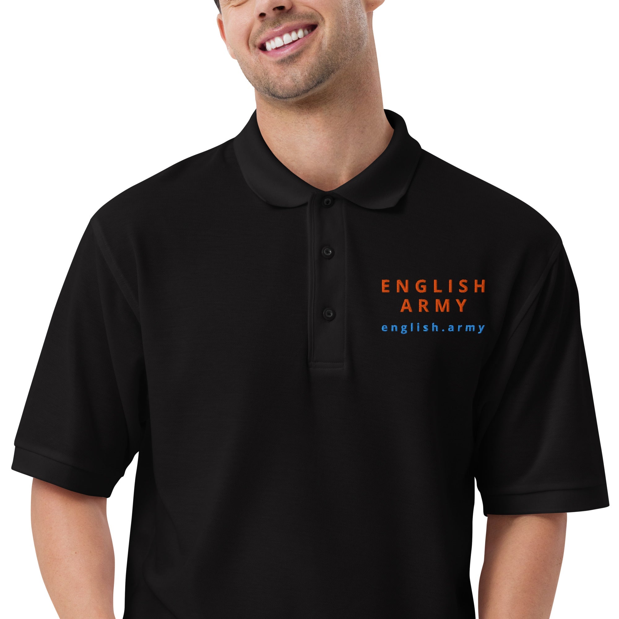 ENGLISH ARMY - Men's Premium Polo