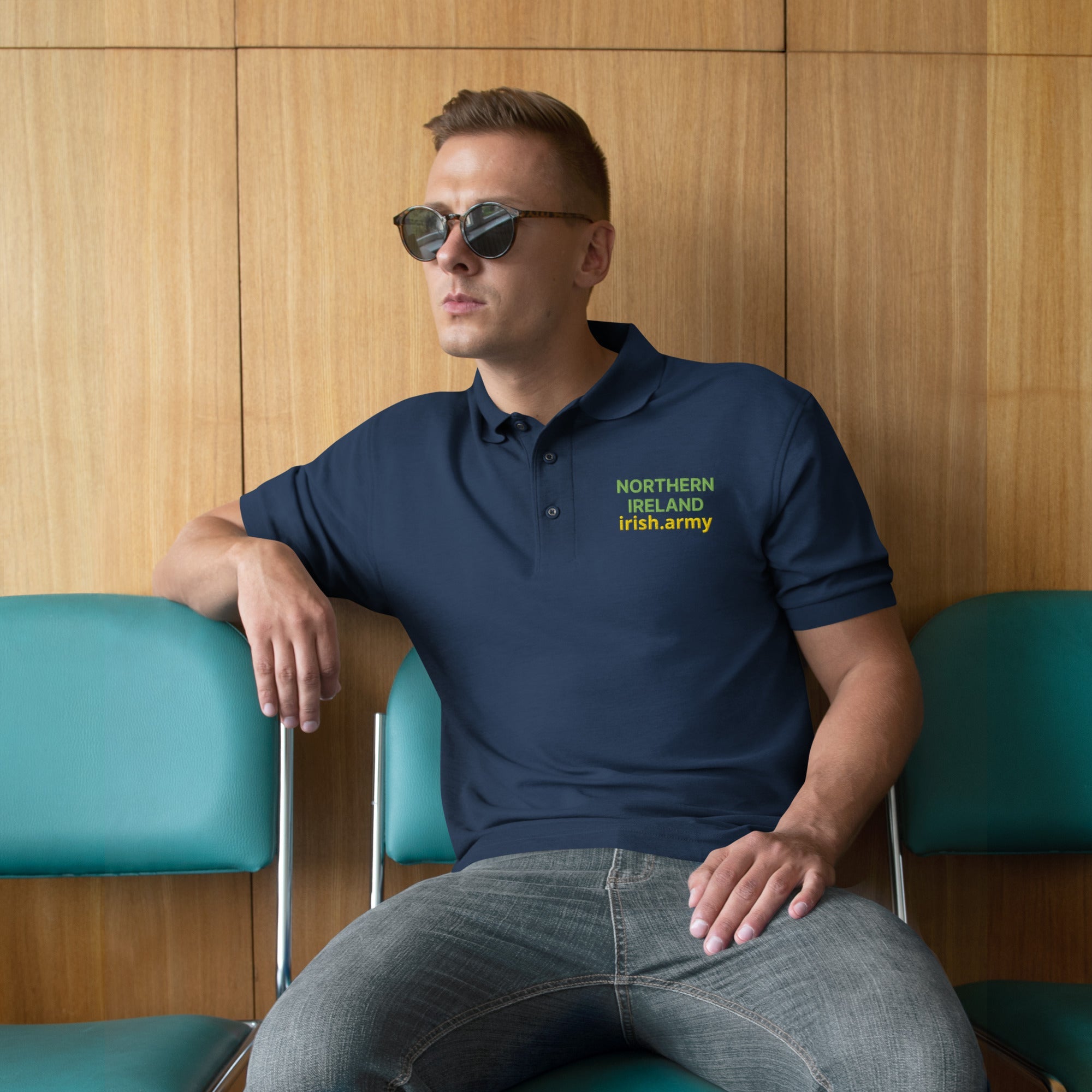 NORTHERN IRELAND - Men's Premium Polo