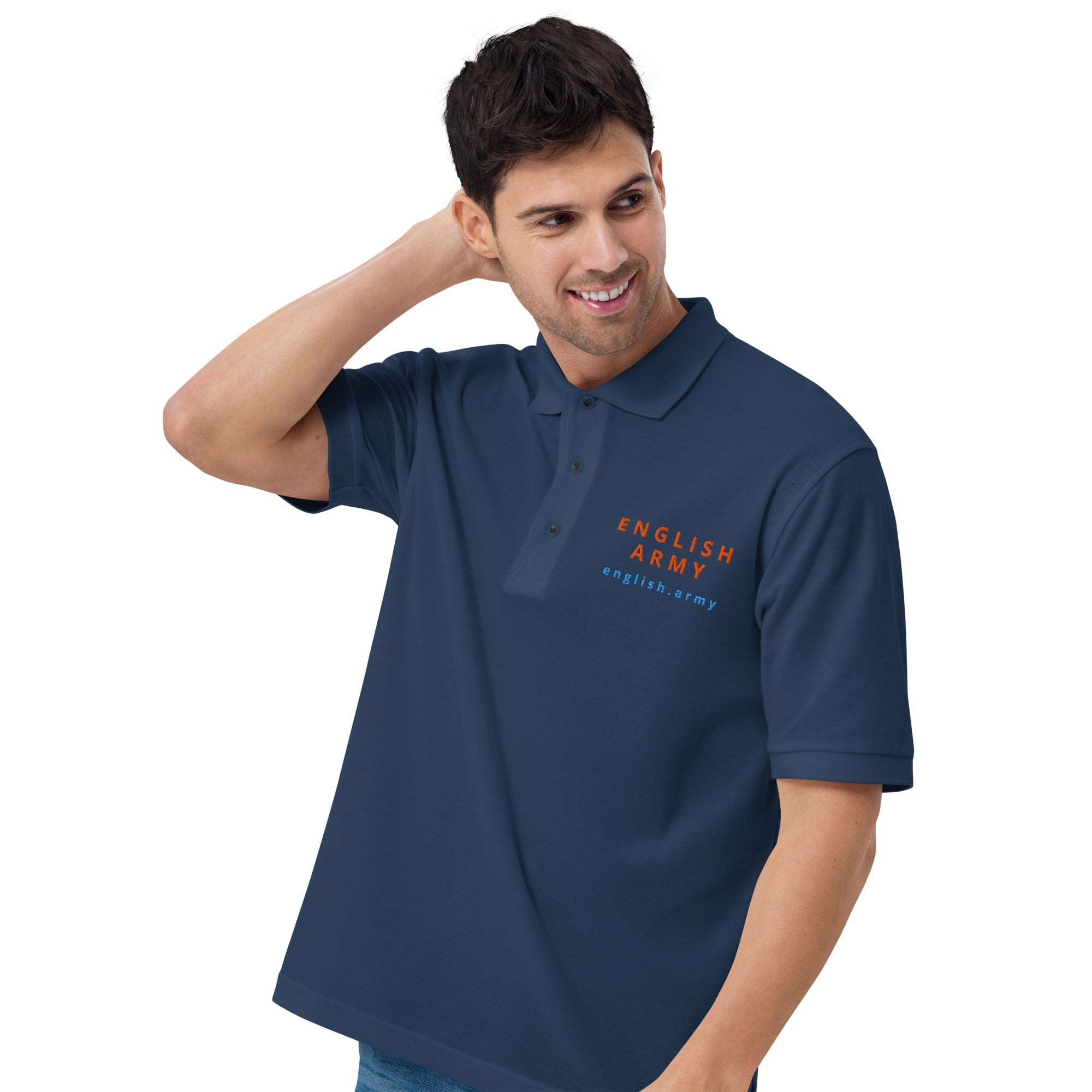 ENGLISH ARMY - Men's Premium Polo