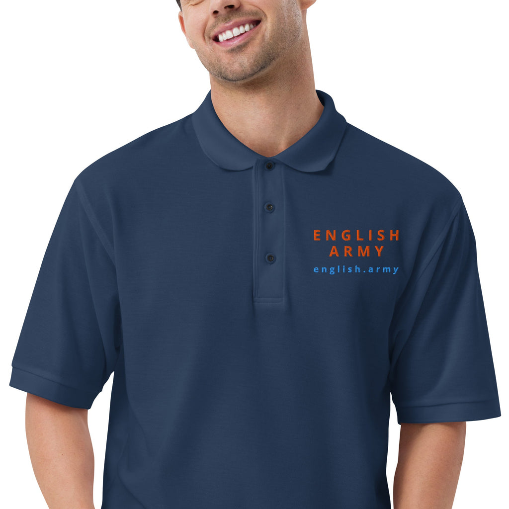 ENGLISH ARMY - Men's Premium Polo