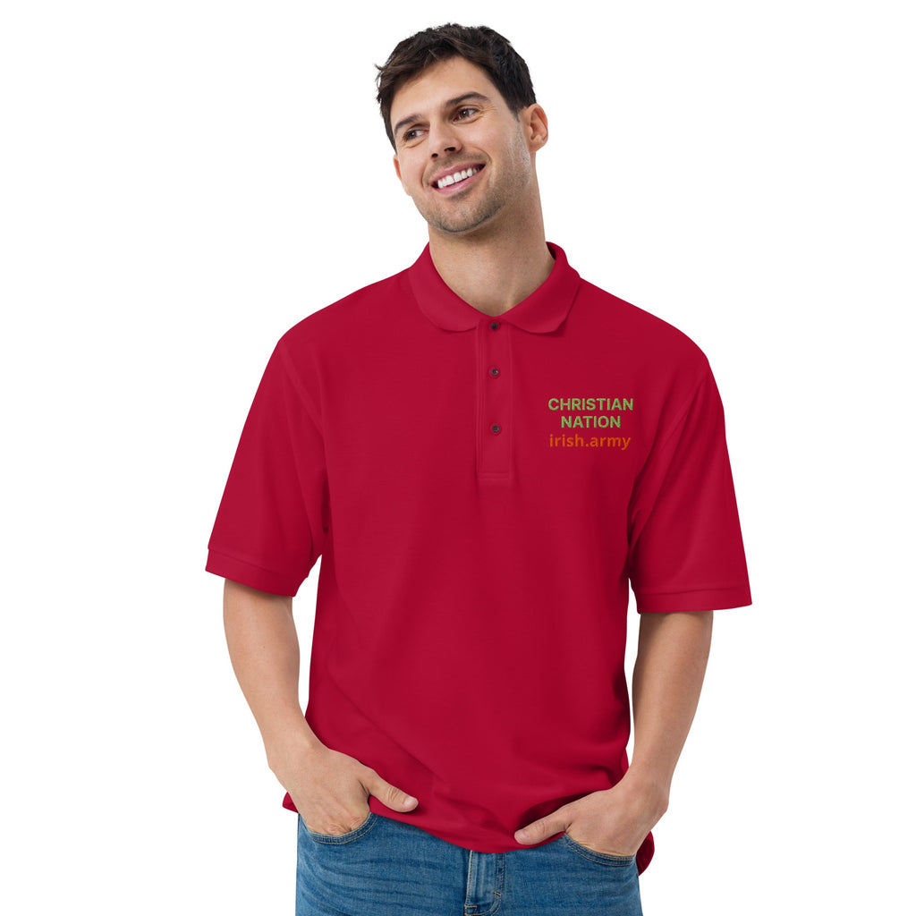 Christian Nation - Men's Premium Polo