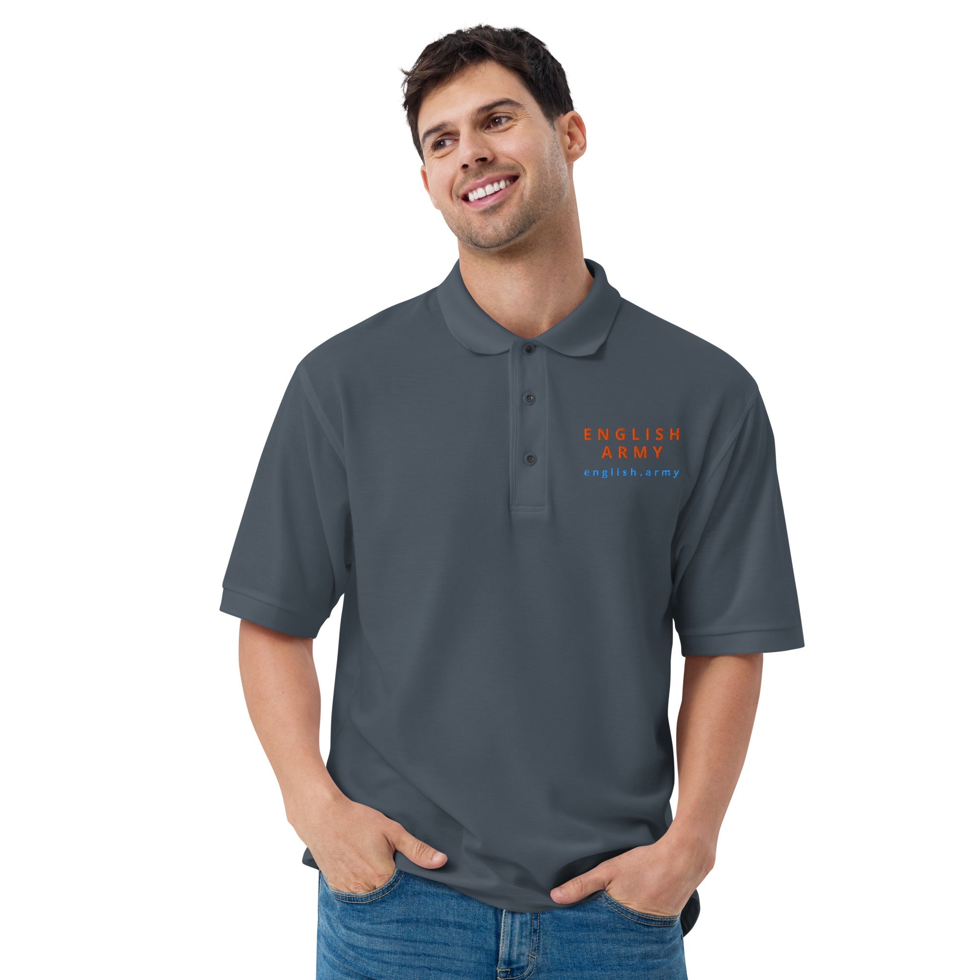 ENGLISH ARMY - Men's Premium Polo