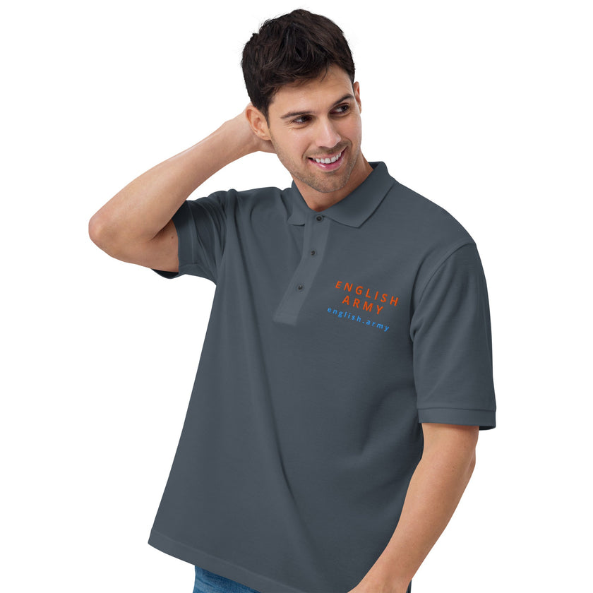 ENGLISH ARMY - Men's Premium Polo